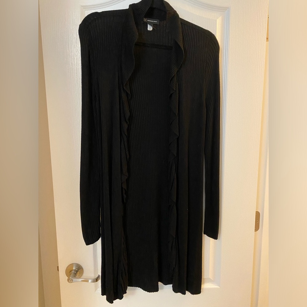 Inc Brand, Ladies, long black Sweater, Size M